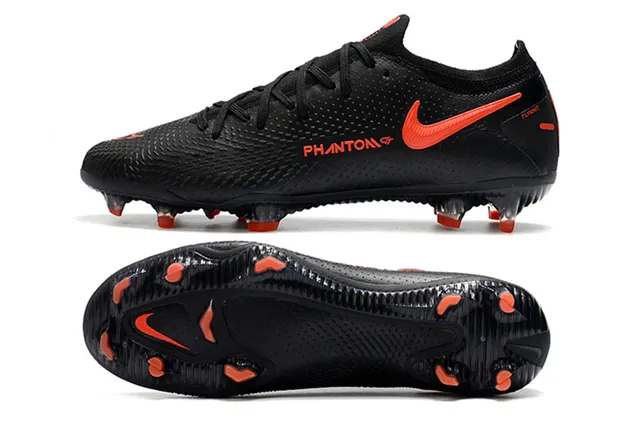 Nike Phantom GT Black Orange Firm-Ground Chaussures de football 2
