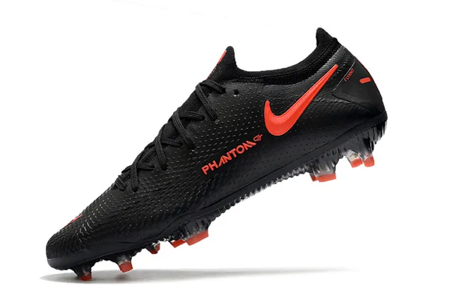 Nike Phantom GT Black Orange Firm-Ground Chaussures de football 4