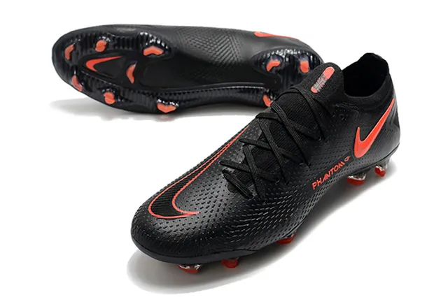 Nike Phantom GT Black Orange Firm-Ground Chaussures de football 6