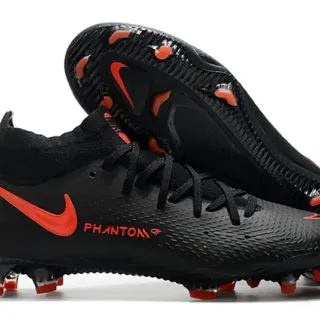 Nike Phantom GT 黑色橙色 人造草地 足球鞋