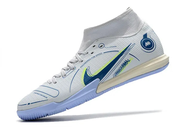 Nike Phantom GT Indoor Cyan Blue Orange Chaussures de football indoor 3