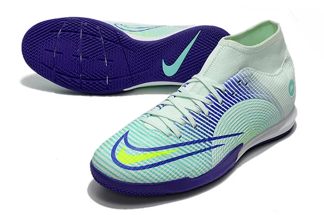 Nike Phantom GT Indoor Cyan Blue Orange Chaussures de football indoor 11