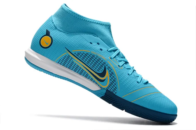 Nike Phantom GT Indoor Cyan Blue Orange Chaussures de football indoor 23