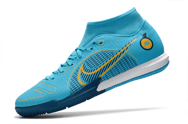 Nike Phantom GT Indoor Cyan Blue Orange Chaussures de football indoor 24