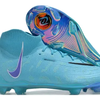 Nike Phantom GT Light Cyan Iridescent Firm-Ground Soccer Shoes
