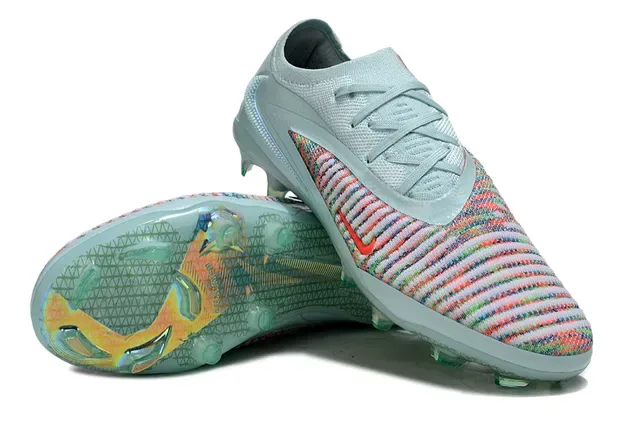 Nike Phantom GT Multicolor Knit Firm-Ground Soccer Shoes 4