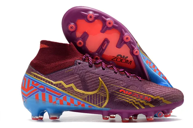 Nike Phantom GT Jaune Orange Haut Cut Ajuste Chaussure Tige Flyknit Terrain Firme Chaussures de Football 3