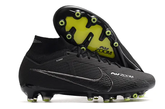 Nike Phantom GT Jaune Orange Haut Cut Ajuste Chaussure Tige Flyknit Terrain Firme Chaussures de Football 5