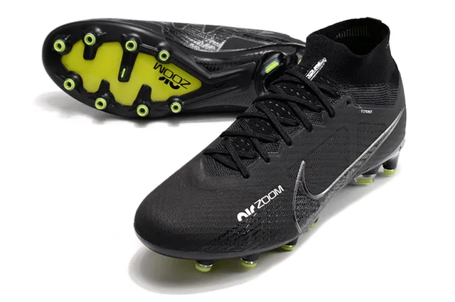 Nike Phantom GT Jaune Orange Haut Cut Ajuste Chaussure Tige Flyknit Terrain Firme Chaussures de Football 17