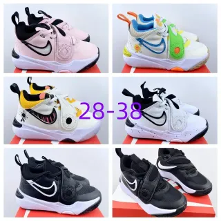 Nike Pink and Black Dual-Strap Lifestyle Sneakers