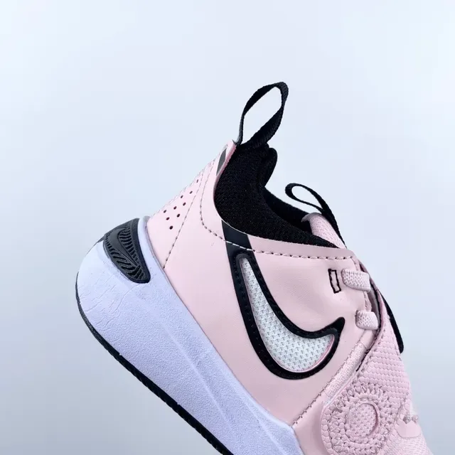 Nike Pink and Black Dual-Strap Lifestyle Sneakers 12