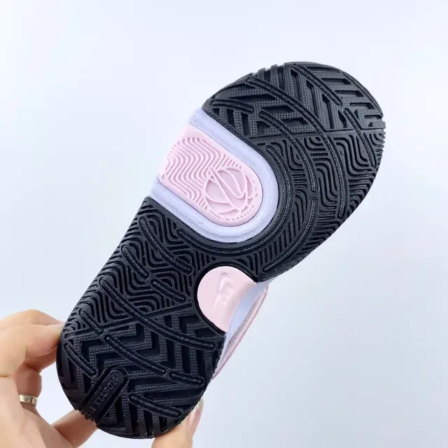 Nike Pink and Black Dual-Strap Lifestyle Sneakers 16