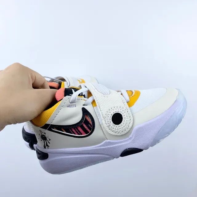 Nike Pink and Black Dual-Strap Lifestyle Sneakers 20