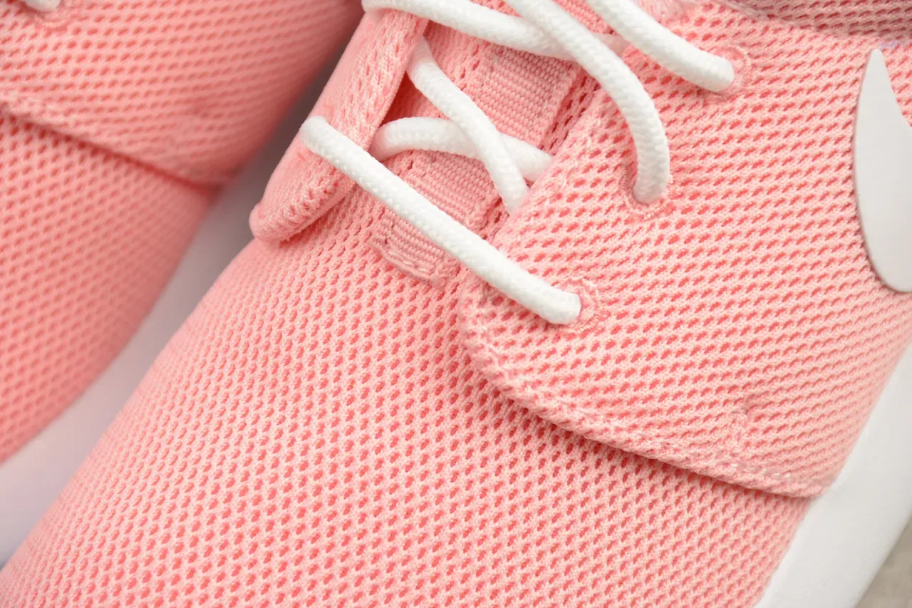Nike Pink White Engineered Mesh Upper One-Piece Foam Midsole Lifestyle Sneakers 9