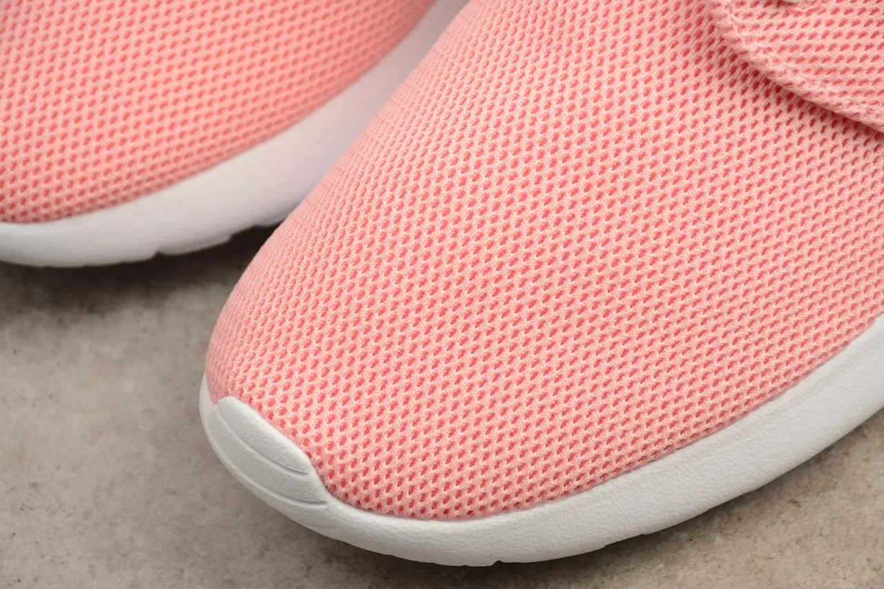 Nike Pink White Engineered Mesh Upper One-Piece Foam Midsole Lifestyle Sneakers 10