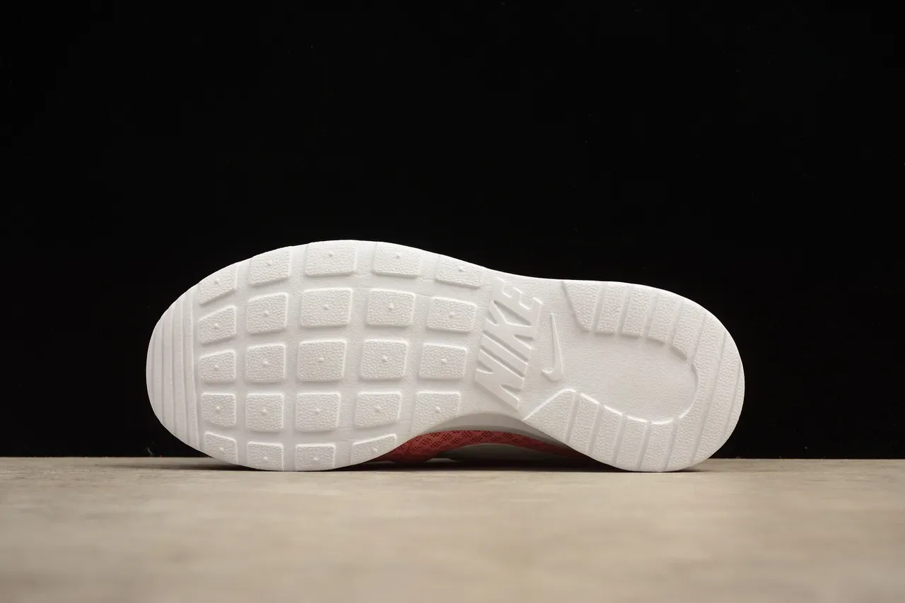 Nike Pink White Knit Mesh Upper Minimalist Silhouette Lifestyle Sneakers 12