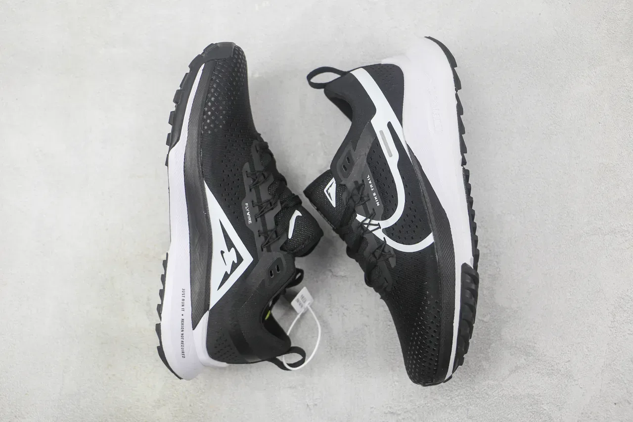 Nike React Trail Black and White Running Shoes 2