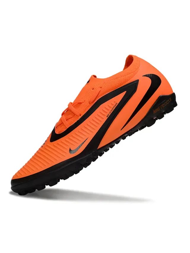 Nike ReactX Orange Black Turf Soccer Shoes 6