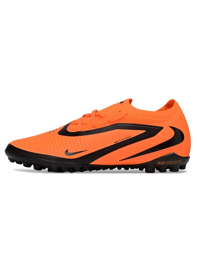 Nike ReactX Orange Black Turf Soccer Shoes 7