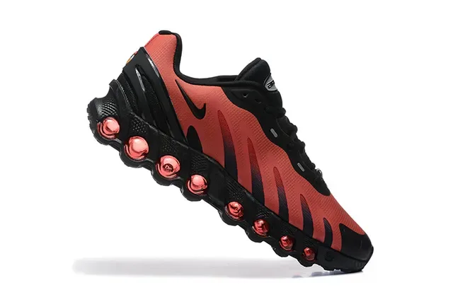 Nike Chaussures Lifestyle Rouge Noir Midsole Pod-Based Upper Synthétique Stratifié 2