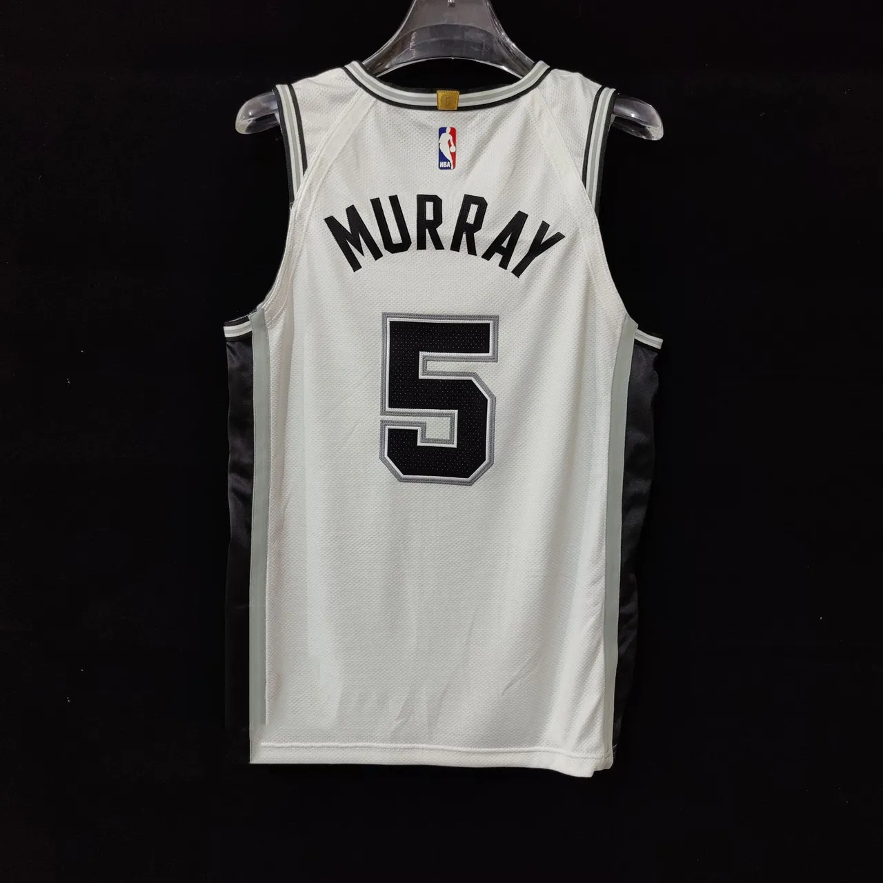Nike San Antonio Spurs Player Edition White Basketball Jersey 3