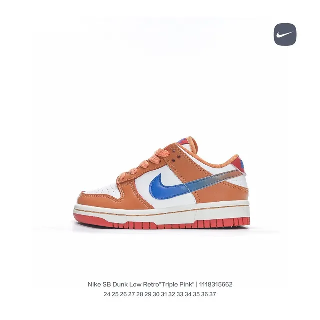 Nike SB Dunk Low Triple Pink أحذية التزلج على الرصيف 8