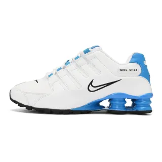 Nike Shox White and Blue Lifestyle Sneakers