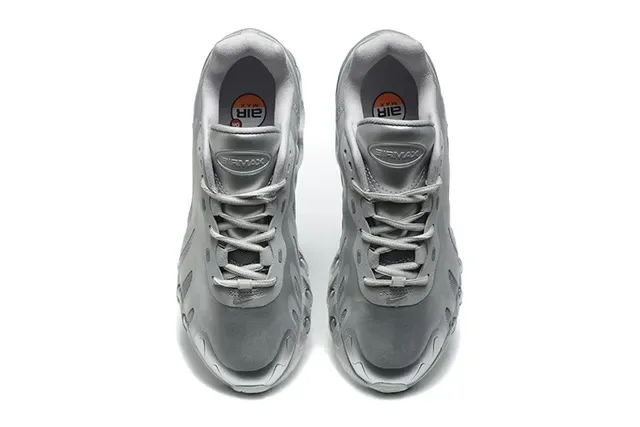 Nike Silver Transparent Metallic Synthetic Upper Exposed Spherical Cushioning Pods Lifestyle Sneakers 3