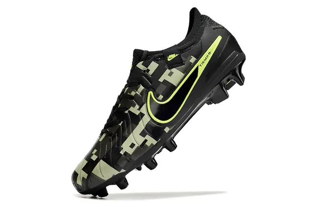 Nike Tiempo Digital Camo Neon Lime Firm-Ground Soccer Shoes 4