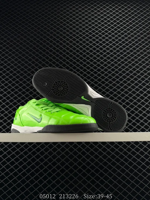 Nike Total90 III Chaussures de soccer indoor vert noir 2