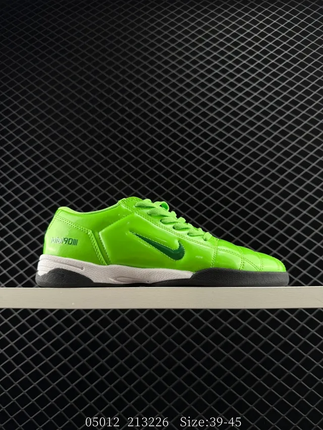 Nike Total90 III Chaussures de soccer indoor vert noir 7
