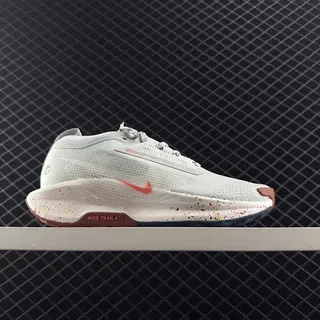 Nike Trail ATC Gris claro con motas naranjas Zapatos de correr