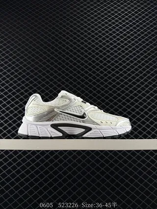 Nike V5 RNR White Silver Midsole Mesh And Synthetic Overlay Upper Chunky Sneakers 2