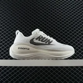 Nike VOMERO PLUS White and Black ZoomX Running Shoes