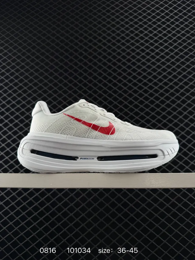 Nike VOMERO PREMIUM White Red Running Shoes 6