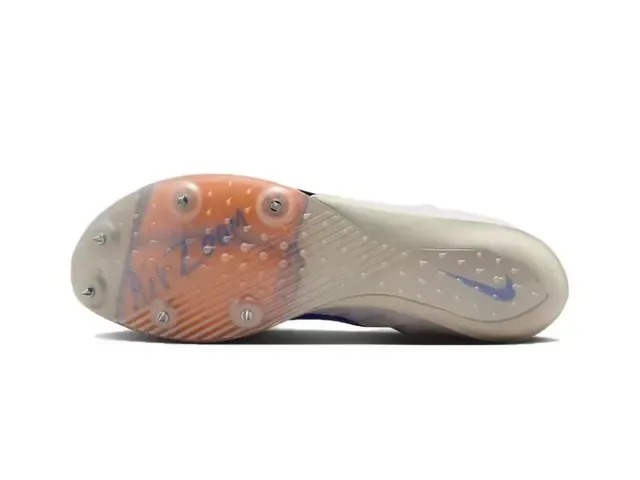 Nike White Black Orange Track Spike Running Shoes 2