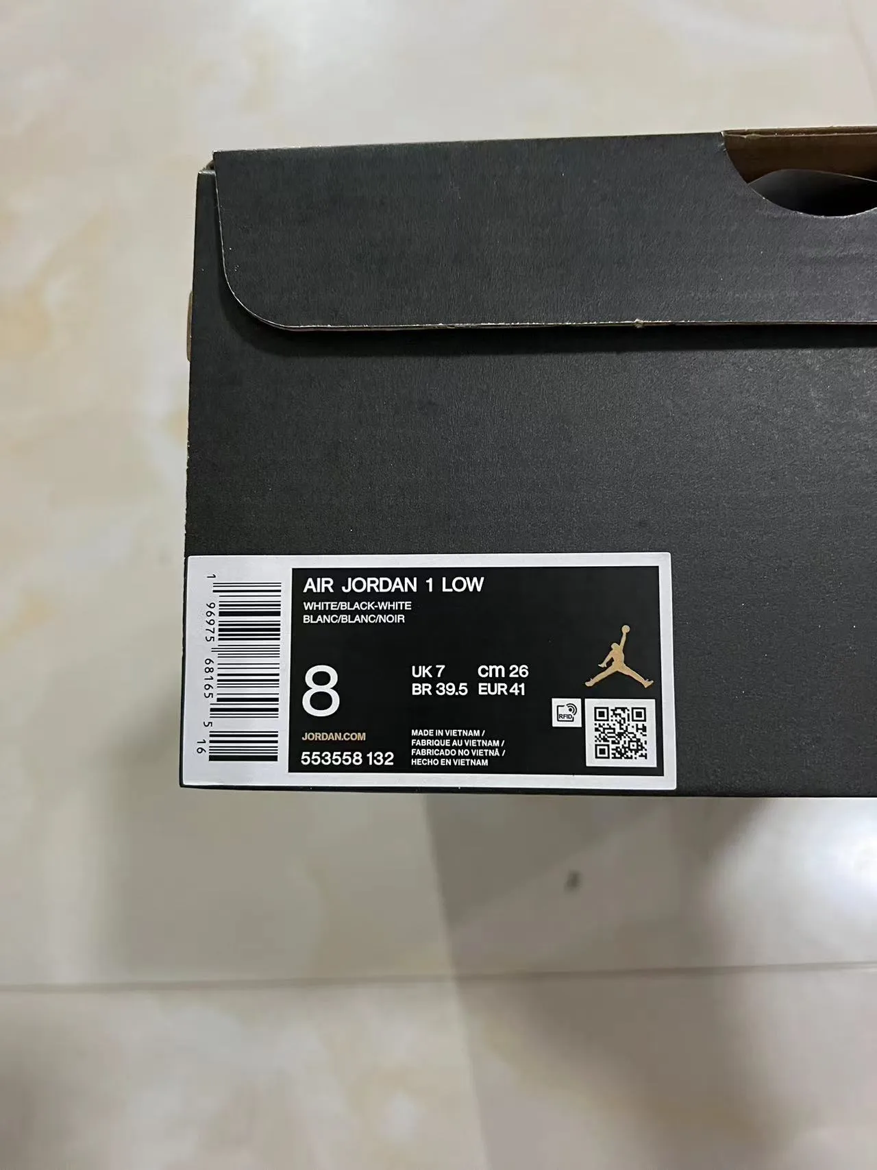 Nike White Gray Low-Top Silhouette Leather And Synthetic Upper Lifestyle Sneakers 10