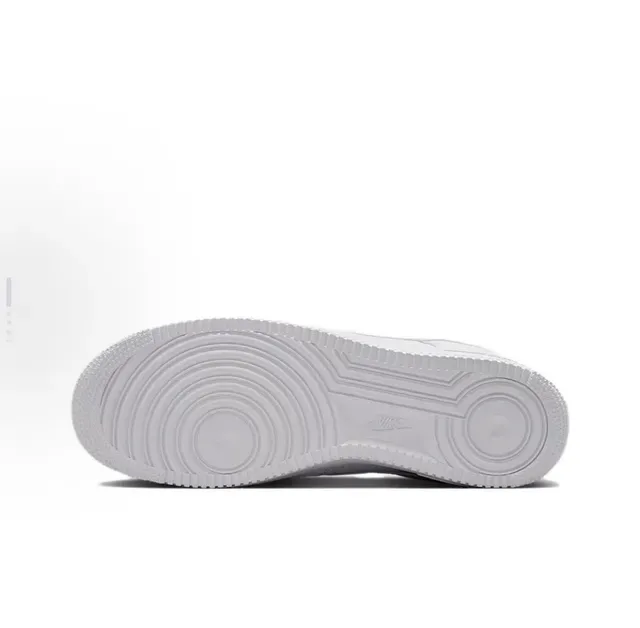 Nike White Monochrome Perforated Toe Lifestyle Sneakers 4