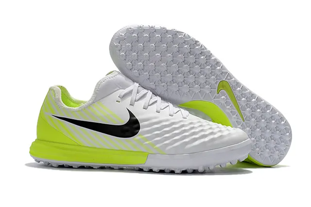 Nike sapatos de futebol para gramado sintético branco e laranja com upper sintético acolchoado e gola baixa 5