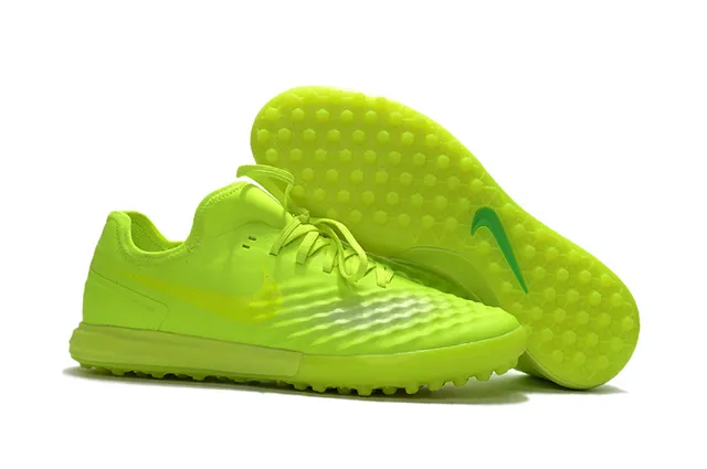 Nike sapatos de futebol para gramado sintético branco e laranja com upper sintético acolchoado e gola baixa 6