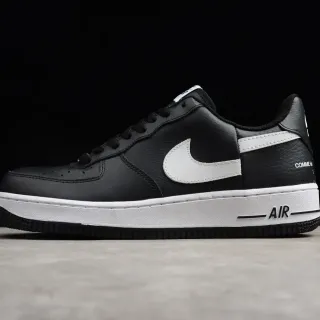 Nike x Comme des Garçons Air Force 1 Black and White Lifestyle Sneakers