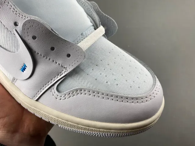 Nike x Off-White Air Jordan 1 'The Ten' Light Gray Basketball Shoes 2