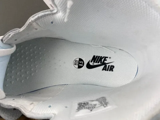 Nike x Off-White Air Jordan 1 'The Ten' Light Gray Basketball Shoes 8