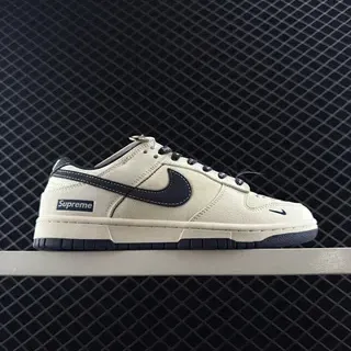 Nike x Supreme Dunk Low Off-White Navy लाइफस्टाइल स्नीकर्स