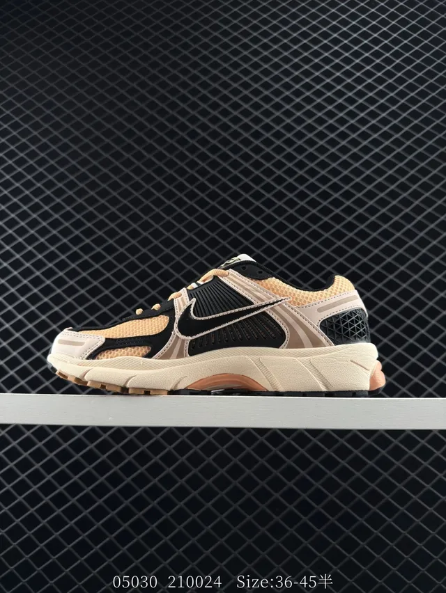 Nike Zoom 2K Beige Black Tan Chunky Sneakers 5