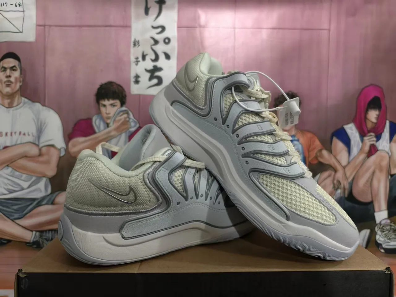Nike Zoom 2K Gray Beige Cage-Style Chunky Sneakers 5