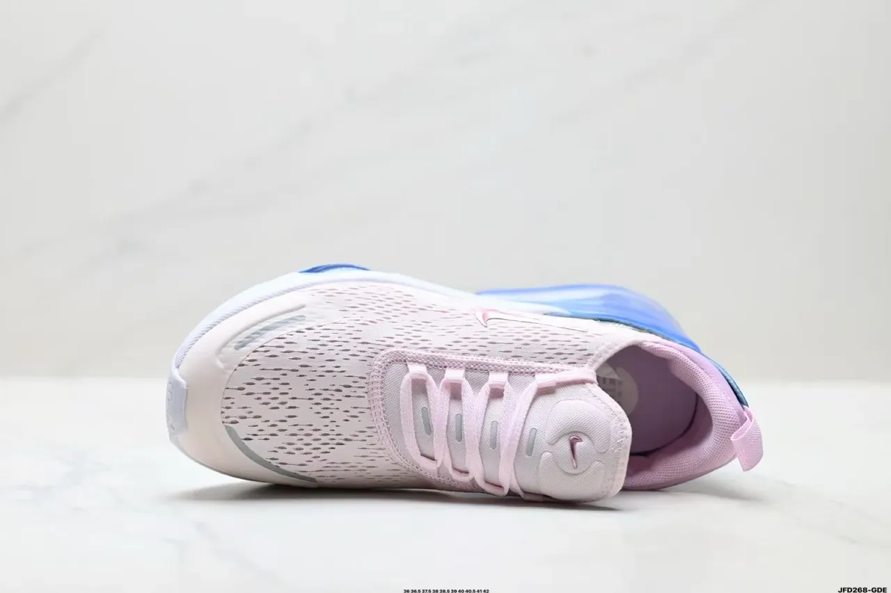 Nike Zoom 2K Chaussures de course rose et bleu 3