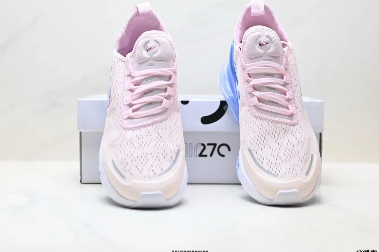 Nike Zoom 2K Chaussures de course rose et bleu 7