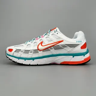 Nike Zoom 2K Blanco Naranja Jaula Sintética En Capas Paneles De Malla Abierta Zapatillas De Running