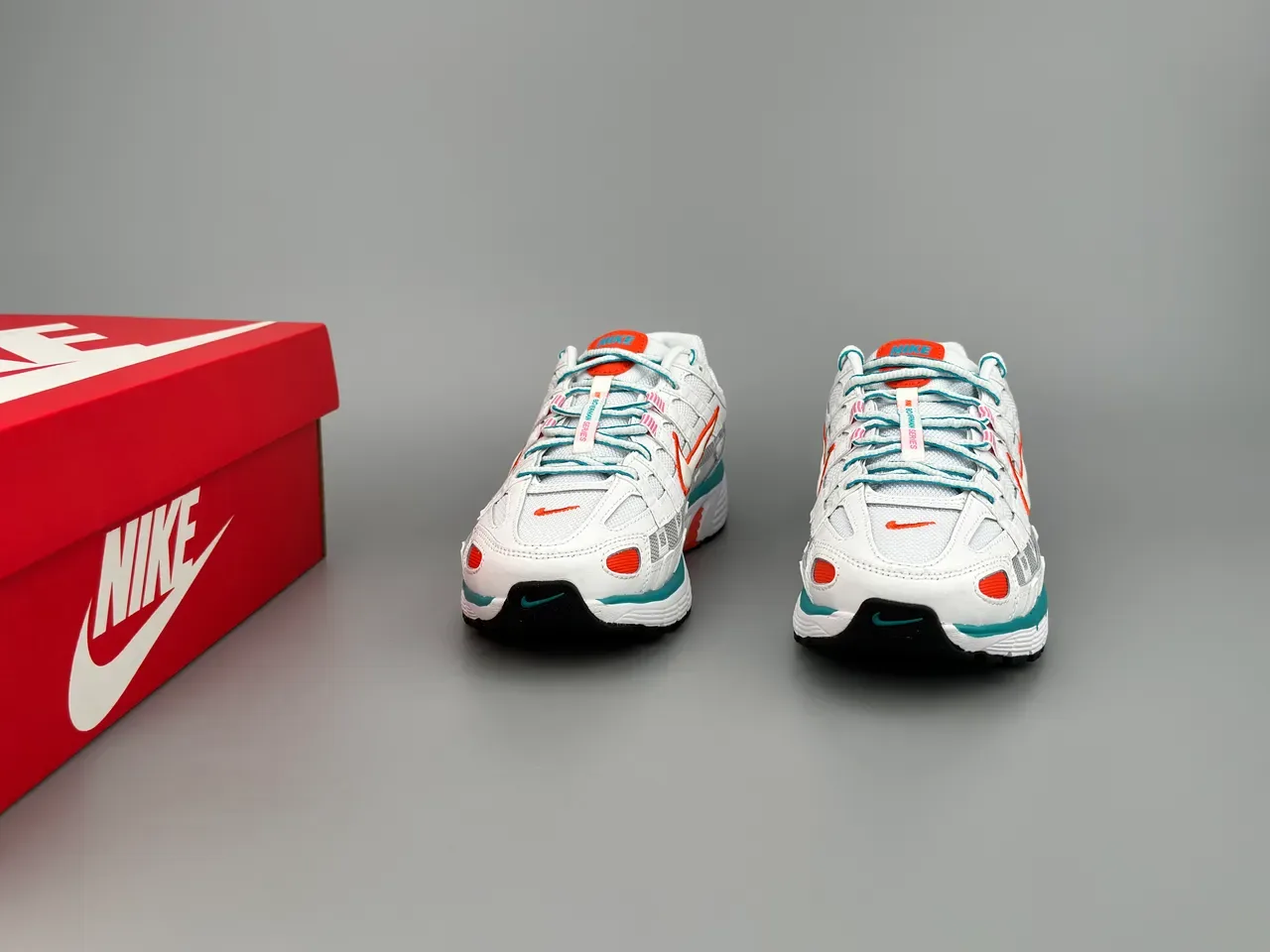Nike Zoom 2K Blanc Orange Cage Synthétique En Couches Panneaux Maille Ouverte Chaussures De Running 3
